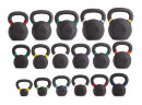 Гиря чугунная с цветным кольцом 6 кг (модель: К-3) VictoryFit VF-KCR060