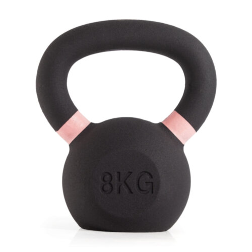 Гиря чугунная с цветным кольцом 8 кг (модель: К-3) VictoryFit VF-KCR080
