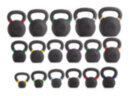 Гиря чугунная с цветным кольцом 8 кг (модель: К-3) VictoryFit VF-KCR080