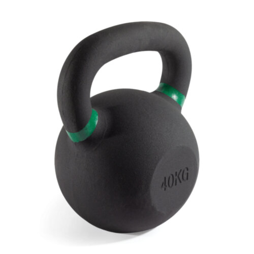 Гиря чугунная с цветным кольцом 40 кг (модель: К-3) VictoryFit VF-KCR400