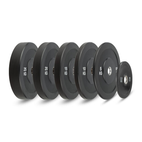 Диск бамперный 51 мм, обрезиненный 5 кг, VictoryFit VF-D51050