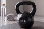 Гиря чугунная винил 20 кг (модель: К-4) VictoryFit VF-KV200