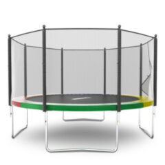 Батут UNIX Line Simple 12 ft (366 см) с внешней защитной сеткой, цветной