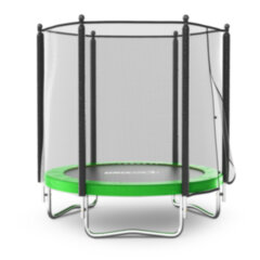 Батут UNIX Line Simple 6 ft (183 см) с внешней защитной сеткой, зеленый
