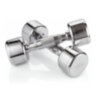 Набор гантелей хром (пары) от 1-10 кг VictoryFit VF-SET110-CR