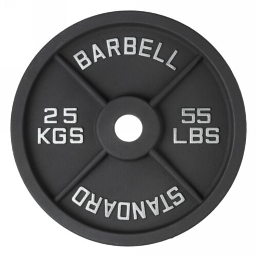 Диск 51 мм. чугунный окрашенный 25 кг, VictoryFit VF-SC512500