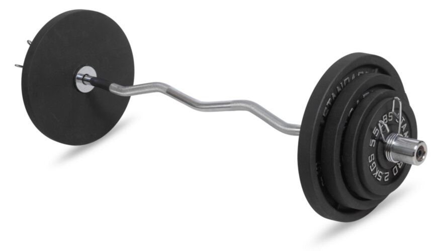 Гриф 50 мм. W-образный 1,2 м. до 120 кг. VictoryFit VF-S5012W120